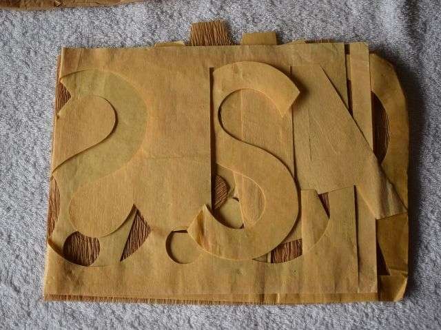 70) Original Unissued WW2 US Military Issue Stencil Set U.S.ARMY. In original Packaging — image 7