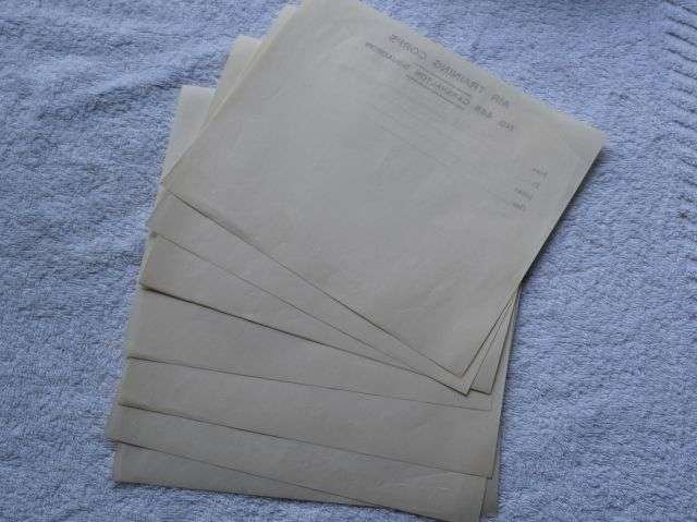 47) Excellent Original WW2 Air Training Corps No 448 Carshalton Writing Paper — image 2