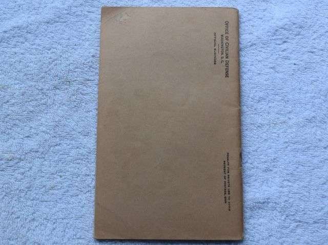 51) Excellent Original WW2 US Civil Defense First Aid Handbook Dated 1942 — image 2