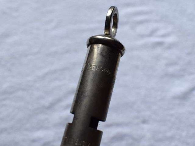 28) Good Original Vintage The Metropolitan Tube Whistle — image 3