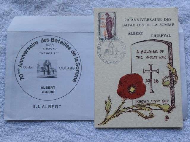 38) Original WW1 60th Anniversary Battle of The Somme Beaumont-Hamel Souvenir Pictures — image 8