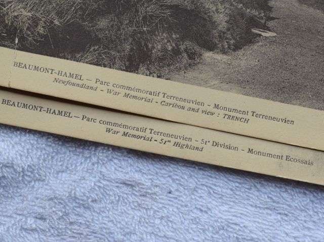 38) Original WW1 60th Anniversary Battle of The Somme Beaumont-Hamel Souvenir Pictures — image 9