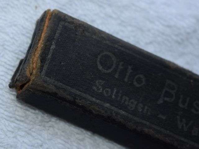 39) Nice Original WW2 German Cut-Throat Razor Captured By British Soldier — image 8