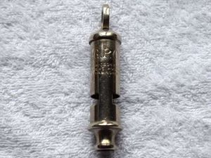 17) Good Original Vintage General Post Office Tube Whistle J.Hudson …
