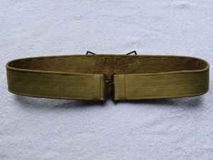 1) Excellent Original WW2 1937 Pattern Economy Webbing Waist Belt …