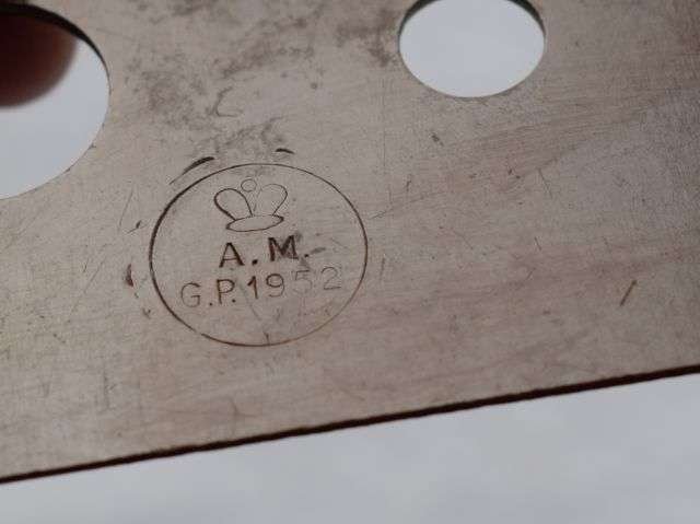 2) Original RAF Air Ministry Marked Bakelite Button Stick Dated 1952 — image 3