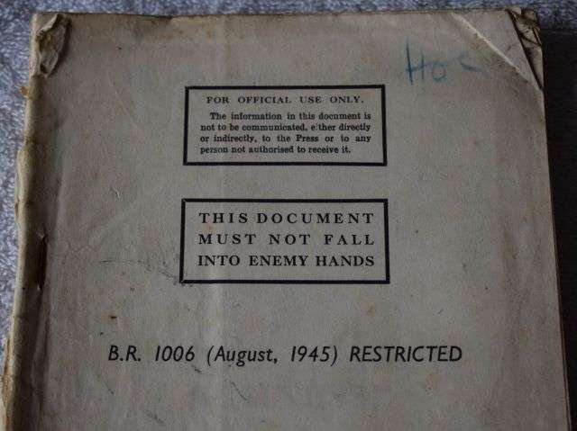 77) WW2 Pamphlet B.R 1006 (August 1945) Restricted Royal Marine Business No5 — image 12