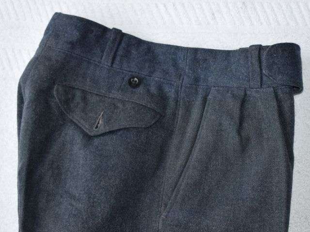 100) Vintage WW2 Pat RAF Trousers No2 Home Service Dress NP Dated 1956 — image 10