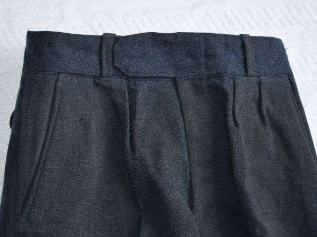 100) Vintage WW2 Pat RAF Trousers No2 Home Service Dress NP Dated 1956 — image 4