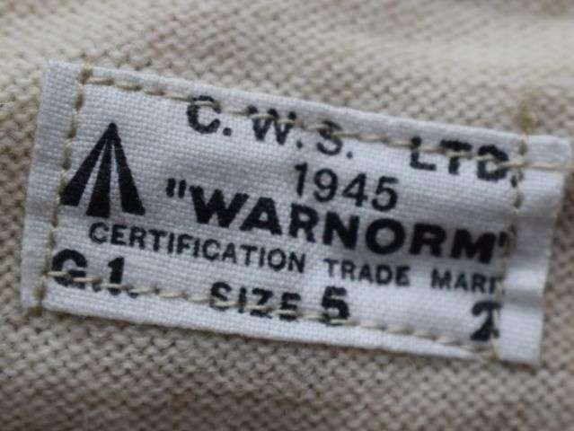71) Unissued WW2 British Army Issue Thermal Underwear With Some Damage 1945 — image 2