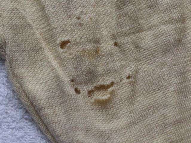 71) Unissued WW2 British Army Issue Thermal Underwear With Some Damage 1945 — image 4