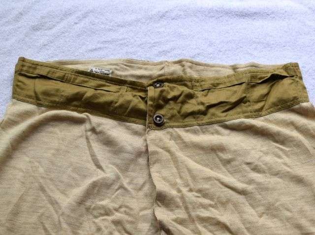 71) Unissued WW2 British Army Issue Thermal Underwear With Some Damage 1945 — image 9