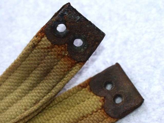72) Original Pair WW2 South African Made Utility Straps D.I.Fram & Co Ltd — image 3