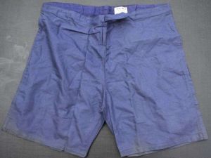 79) Original Unissued WW2 British Military PT Shorts Dated 1942