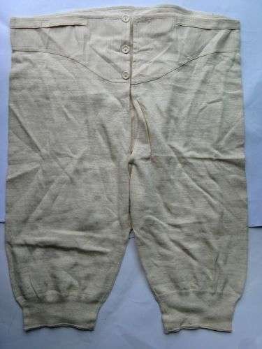 81) Mint Unissued 1943 dated WW2 British Army Long Woollen Underpants — image 2