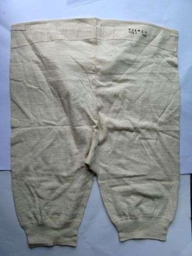 81) Mint Unissued 1943 dated WW2 British Army Long Woollen Underpants — image 4