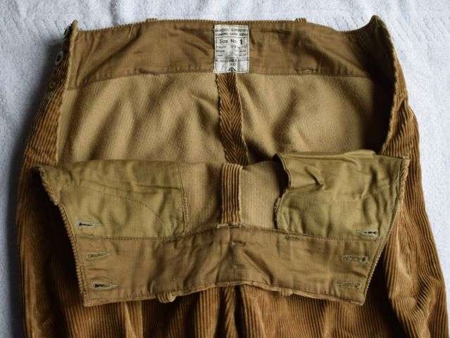 52) Good Original WW2 Pat Woman's Land Army Issue Breeches Dated 1947 — image 7