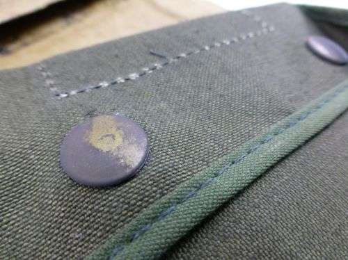 56) Excellent Un-issued WW2 British Army 44 Pattern Jungle Green Map Case — image 8