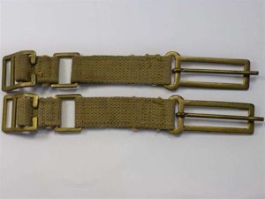 58) Mint Unissued WW2 British Officers Brace Attachments MECo 1943