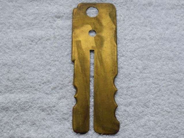 36) Nice Original WW2 RAF Air Ministry Marked Button Stick Dated 1940 — image 3