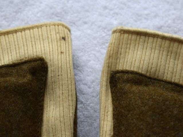 4) Excellent Original WW2 British Unmarked SOE Parachutists Issue Knee Pads — image 4