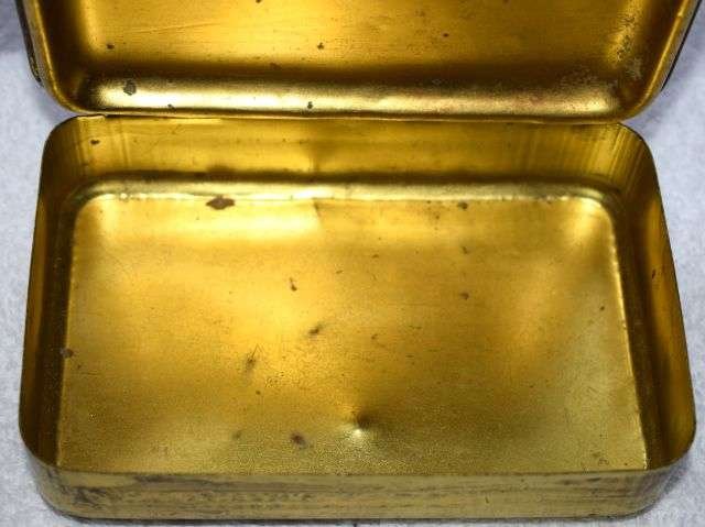 12) Good Original WW1 British Princess Mary Gift Tin Christmas 1914 In Good Condition — image 5