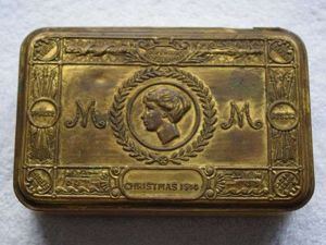 12) Good Original WW1 British Princess Mary Gift Tin Christmas …