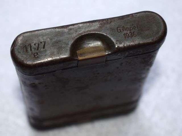 17) Excellent Complete Pre WW2 German Rifle Cleaning Kit Tin & Contents G.Appel 1936 — image 20