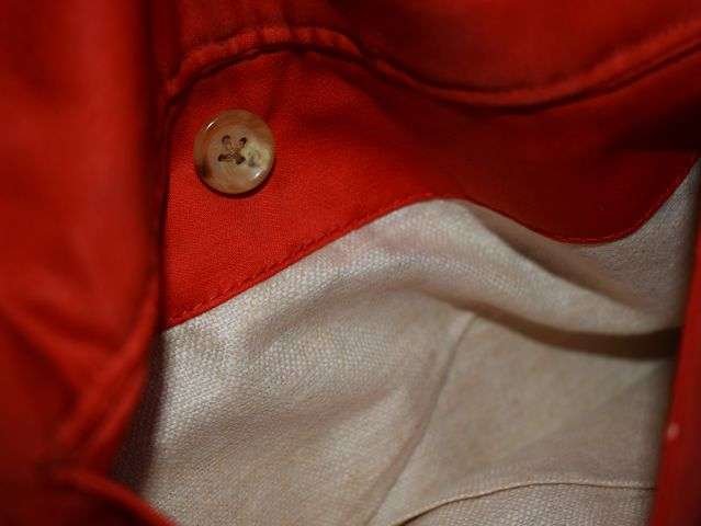 104) Lovely Original Victorian Military Red Tunic With White Collar, Epaulettes & Cuffs — image 3