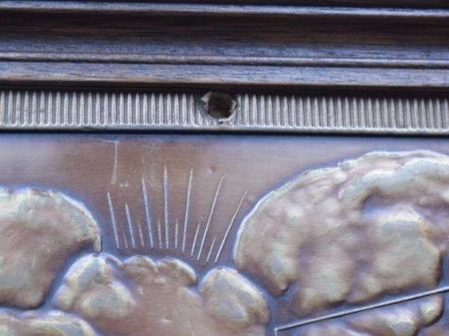 108) Nice Original WW2 RAF Battle of Britain Commerative Wall Plaque Spitfire With Churchill Quote 1941 — image 7