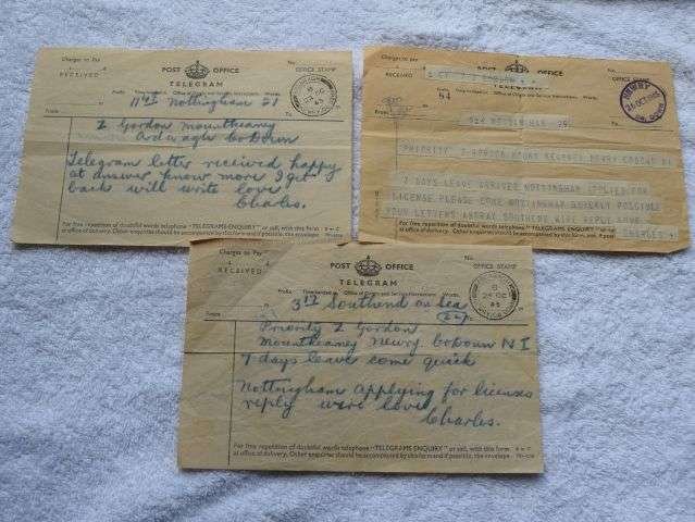 110) Interesting Original WW2 Paperwork to 2 Nurses One in Belfast The Other In The QAIMNS — image 11