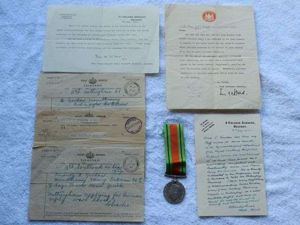 110) Interesting Original WW2 Paperwork to 2 Nurses One in …