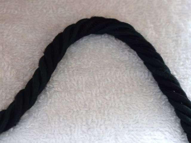 118) Unidentified WW2 Era British Army issue Blue/Green Lanyard with Spring Clip for Pocket Watch/Whistle — image 3