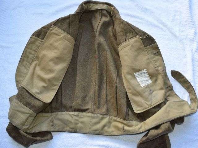 120) Excellent Original British Army 1946 Pattern Battledress Blouse Dated 1948 & Original Insignia — image 7