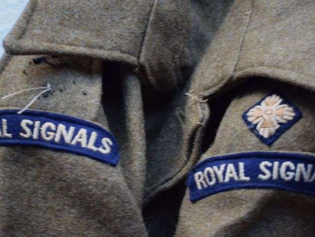 120) Excellent Original British Army 1946 Pattern Battledress Blouse Dated 1948 & Original Insignia — image 8