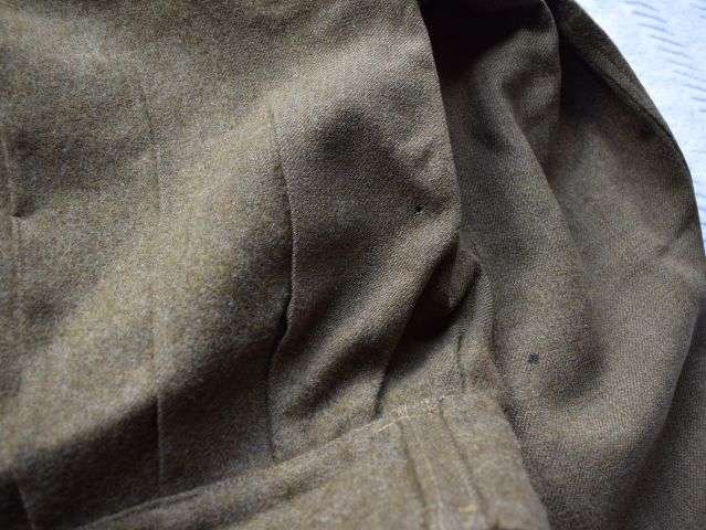 123) Excellent Original British Army 1940 Pattern Battledress Blouse Converted to 1946 Pat — image 2
