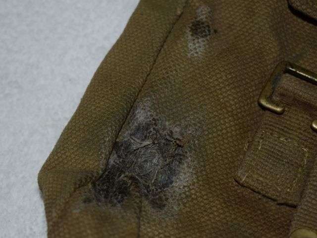 49) Good Original WW1 British Army 1908/1914 Pattern Small Pack — image 10