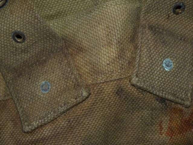 49) Good Original WW1 British Army 1908/1914 Pattern Small Pack — image 4