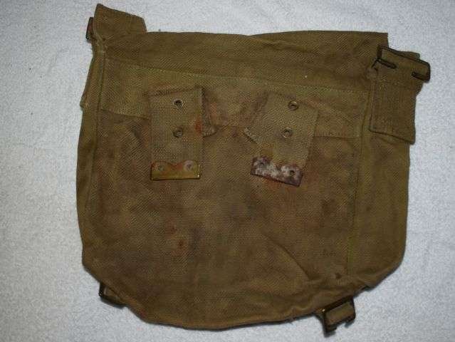 49) Good Original WW1 British Army 1908/1914 Pattern Small Pack — image 6
