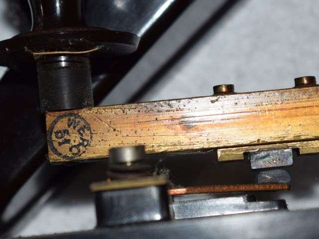 33) Excellent Original WW2 RAF Bakelite Morse Key Type D Ref No 10A/7373 — image 5