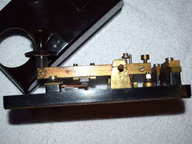 33) Excellent Original WW2 RAF Bakelite Morse Key Type D Ref No 10A/7373 — image 6