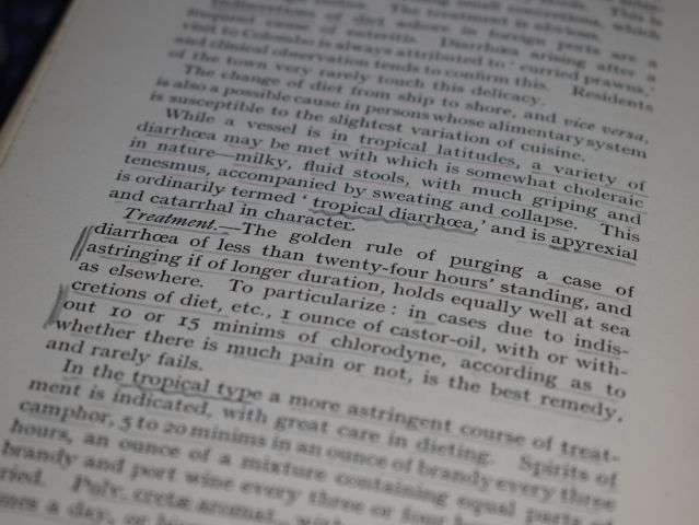 10) Good Original Pre WW1 Hardback book Ships-Surgeon,s Handbook By A.V.Elder 1911 — image 10