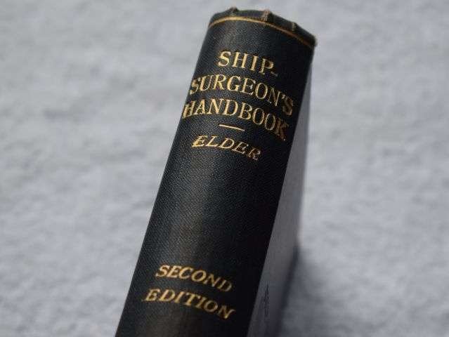 10) Good Original Pre WW1 Hardback book Ships-Surgeon,s Handbook By A.V.Elder 1911 — image 7