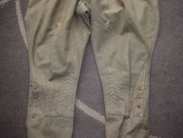 57) Excellent Clean Original WW1 WW2 US Army Issue Khaki Woollen Breeches — image 7