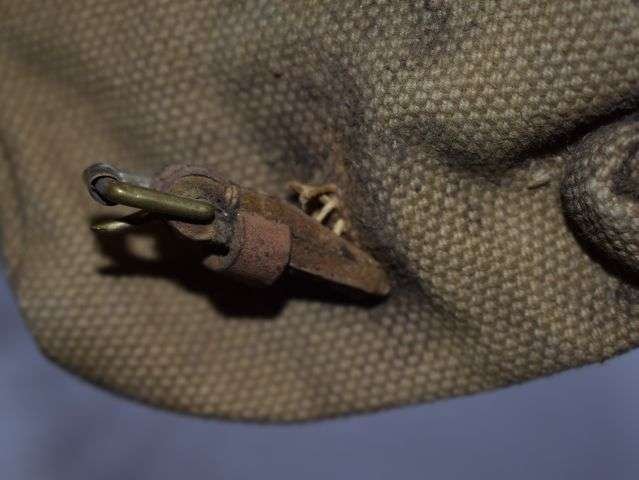 64) Original WW2 Flare Pistol & Radio Kit Shoulder Strap Pouch With Leather Closure Strap — image 3