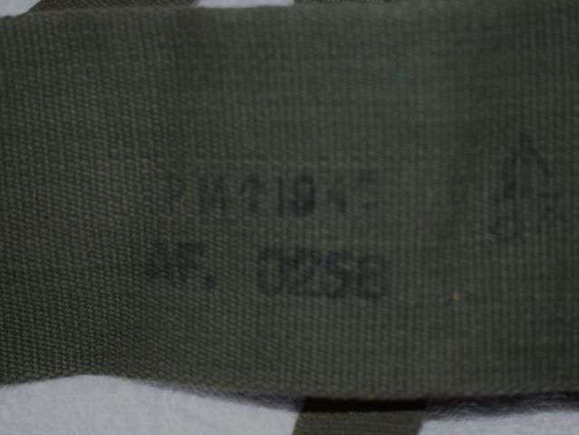 82) Good Clean Original WW2 British Army 44 Pattern Shoulder Braces Dated 1945 — image 2