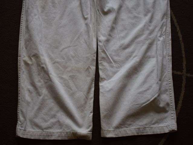 92) Nice Clean Original WW2 British Army Heavy Duty Snow Camo Trousers — image 2