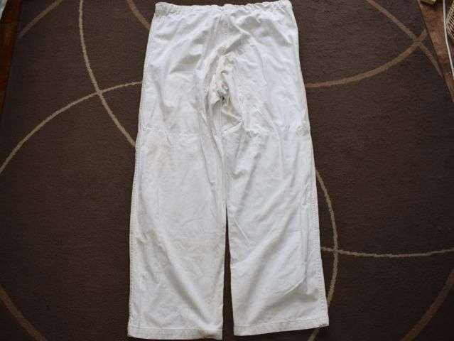 92) Nice Clean Original WW2 British Army Heavy Duty Snow Camo Trousers — image 4