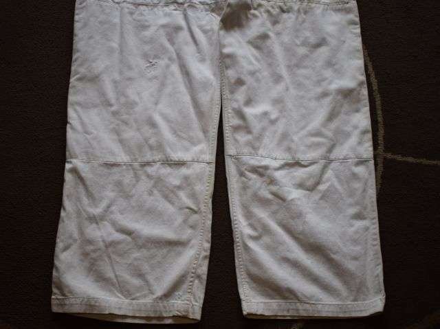 92) Nice Clean Original WW2 British Army Heavy Duty Snow Camo Trousers — image 6