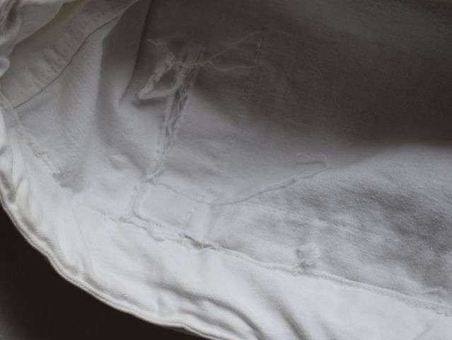 92) Nice Clean Original WW2 British Army Heavy Duty Snow Camo Trousers — image 8